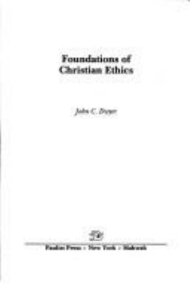 Foundations of Christian ethics