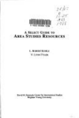 A select guide to area studies resources