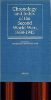 Chronology and index of the Second World War, 1938-1945