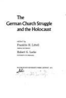 The German church struggle and the Holocaust