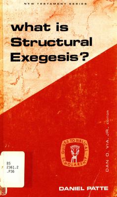 What is structural exegesis?