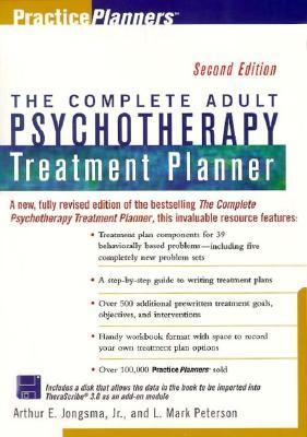 The complete adult psychotherapy treatment planner