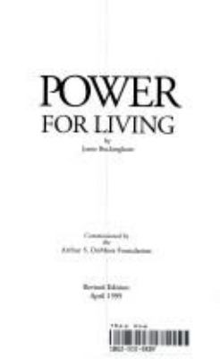 Power for living