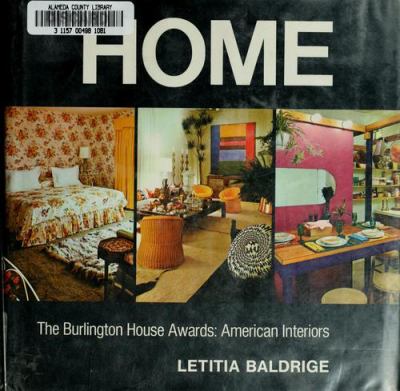 HOME; : THE BURLINGTON HOUSE AWARDS: AMERICAN INTERIORS.