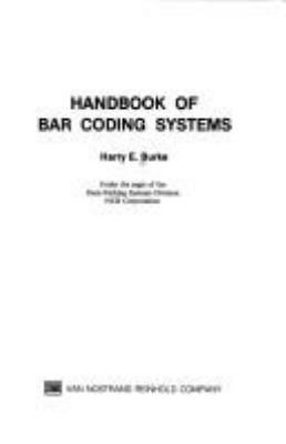 HANDBOOK OF BAR CODING SYSTEMS